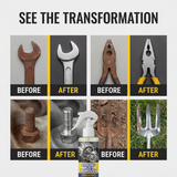 Optimized Product Title: "Effektives Rostentferner-Spray – Rostlöser ohne Schrubben für mühelose Anwendung" 

This title includes relevant keywords for better visibility while highlighting the product's effectiveness and ease of use.