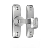 Universal Adjustable Door Latch – Zinc Alloy, 90°/180° Angle & Screw or Adhesive Mount