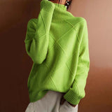Charlotte High-Neck Pullover - Stylish & Chic Women's Sweater