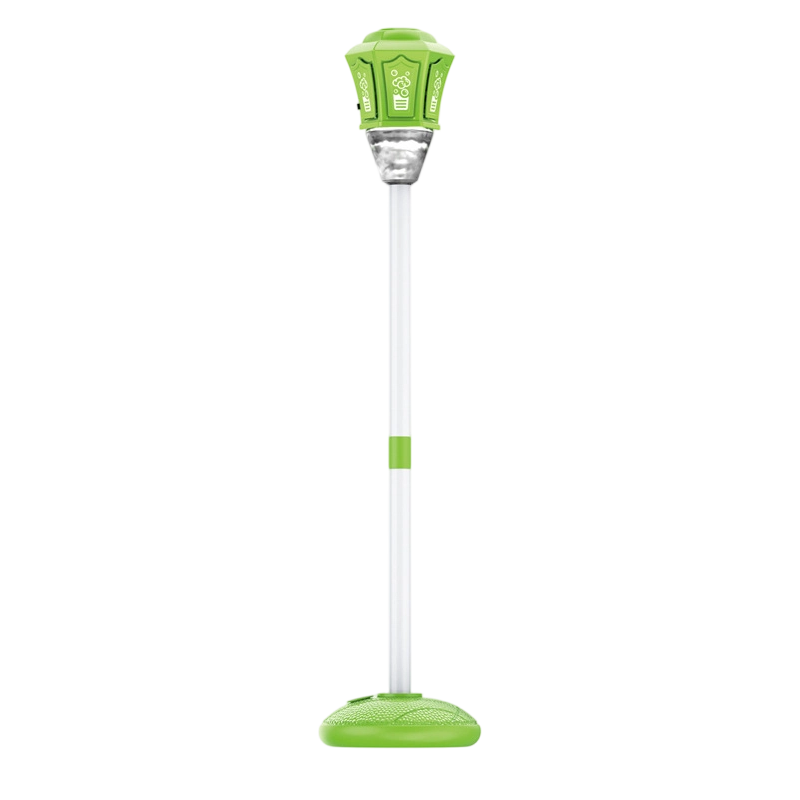 LED Bubble Machine with Remote – 50m Range, Lamp Post Design, Indoor & Outdoor
