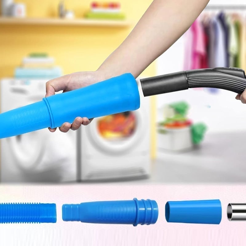 Dryer Vent Cleaning Kit – Lint Removal, Flexible Brush & Universal Vacuum Adapter