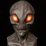 BowLift | Realistic Alien Mask – Latex and Silicone Halloween Mask for Cosplay and Parties