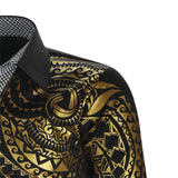Darius – Men's Shirt with Gold Details