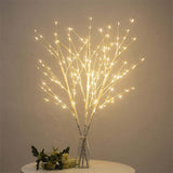 LED Birch Tree Christmas Lights – 100 Warm White LED Decoration
