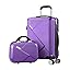 2-Piece ABS Hard Shell Luggage Set with TSA Lock & 360° Spinner Wheels - Lightweight, Durable Travel Suitcase Set