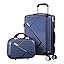 2-Piece ABS Hard Shell Luggage Set with TSA Lock & 360° Spinner Wheels - Lightweight, Durable Travel Suitcase Set