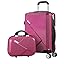 2-Piece ABS Hard Shell Luggage Set with TSA Lock & 360° Spinner Wheels - Lightweight, Durable Travel Suitcase Set