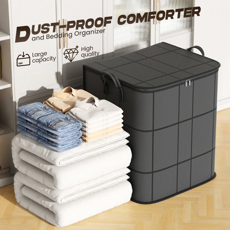 Zippered Storage Bag – Non-Woven Fabric, Dustproof, 4 Sizes, Reinforced Handles