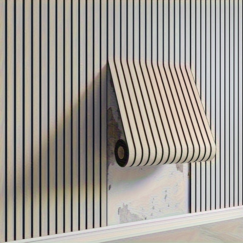 Kalsten | WoodLook Wall Panels – Self-Adhesive 3D PVC Wall Covering for Quick Living Effect