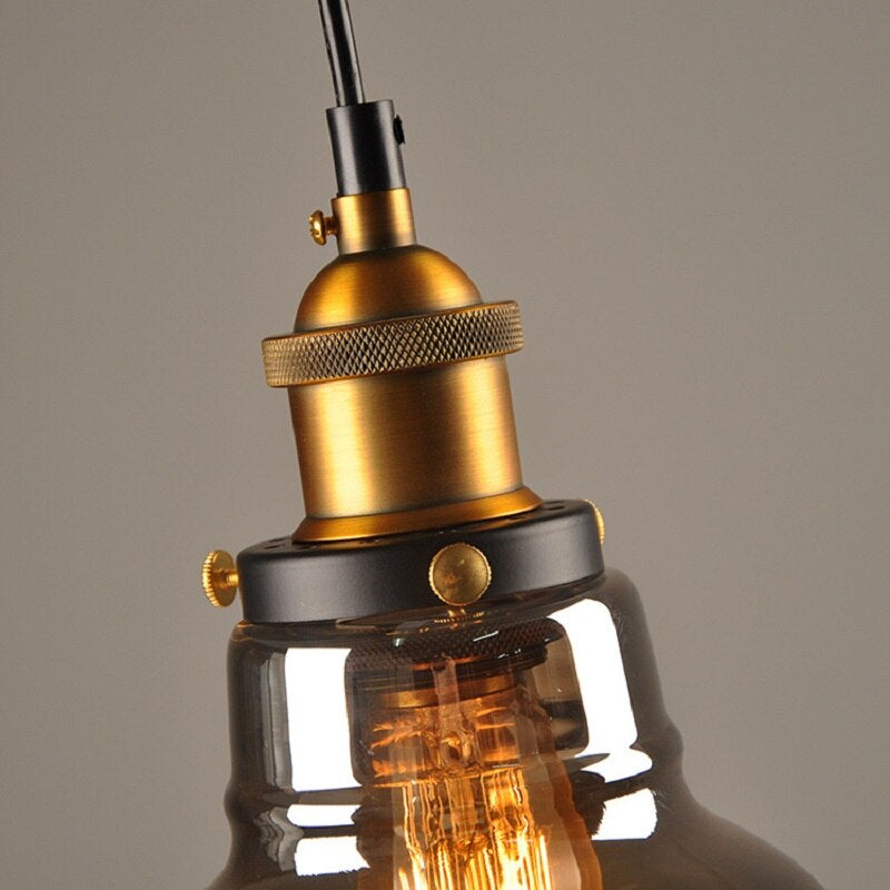 Vincent Crystal Luxury Hanging Lamp in use