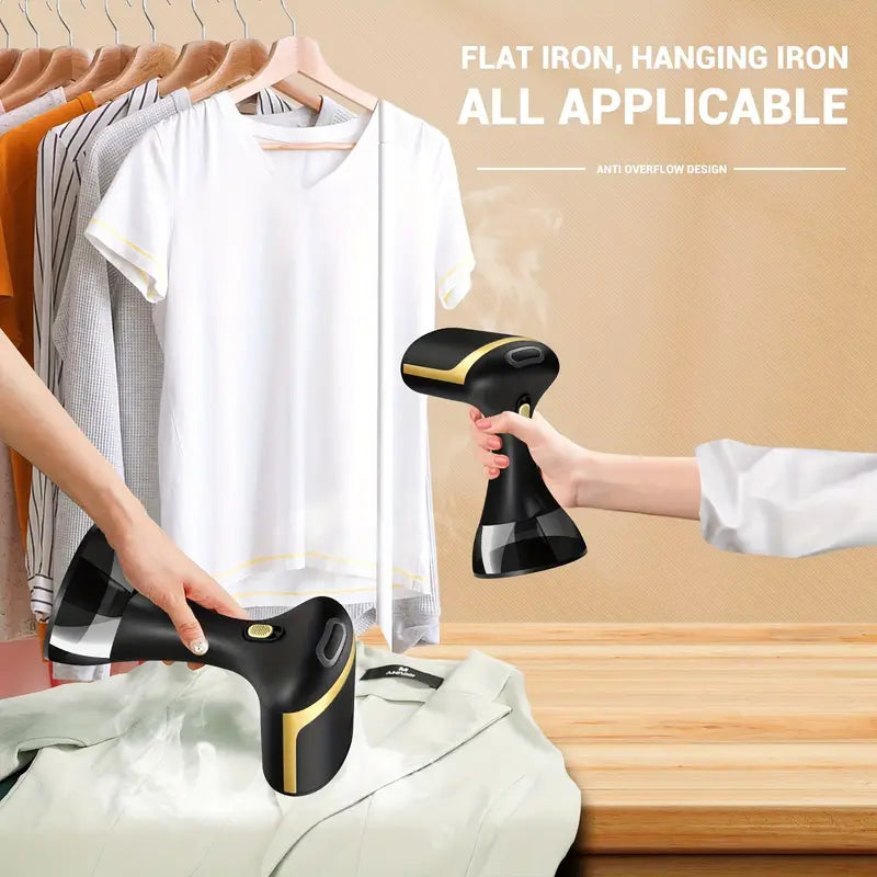 Handheld Garment Steamer – 1500W, 30-Second Heat-Up & 200ml Water Tank