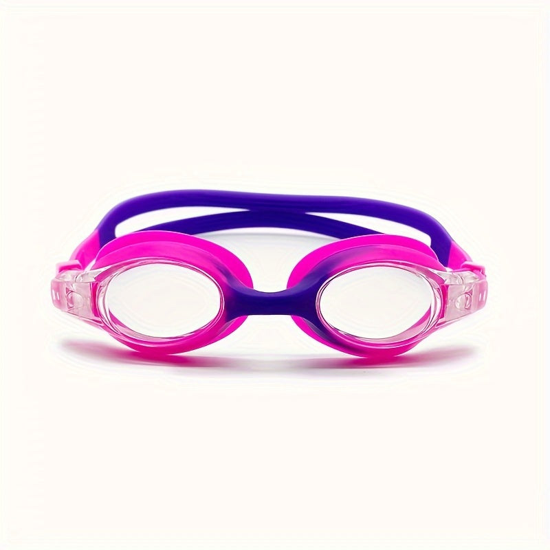 Kids Swim Goggles – Anti-Fog, Leak-Proof Silicone, Adjustable Strap, Ages 3–12