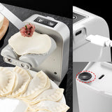 Electric Dumpling Maker – USB Rechargeable, Two Speeds & Waterproof Body