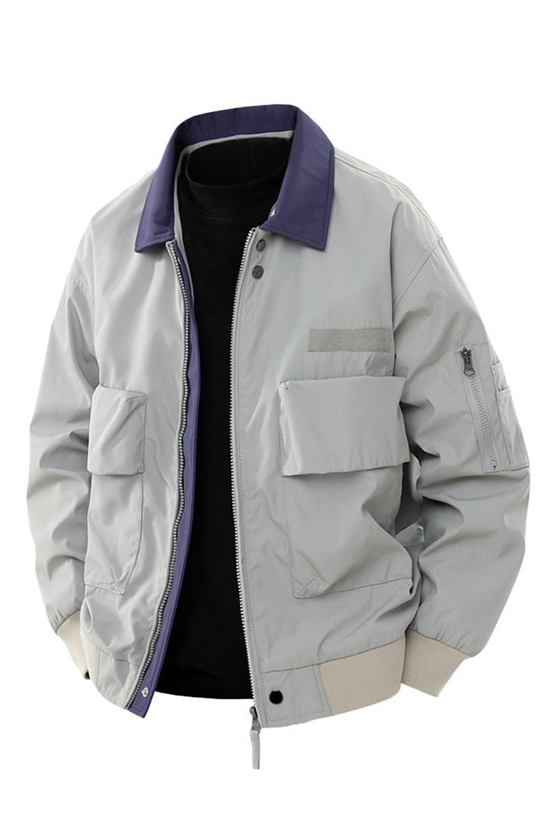 US Heritage Wasser- und Winddichte Pilotjacke für Herren – Robuste Outdoor-Jacke mit Stil
