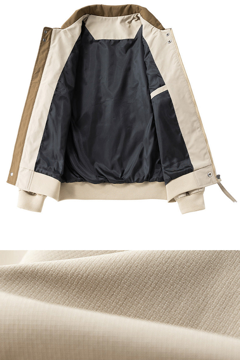 US Heritage Wasser- und Winddichte Pilotjacke für Herren – Robuste Outdoor-Jacke mit Stil