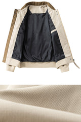 US Heritage Wasser- und Winddichte Pilotjacke für Herren – Robuste Outdoor-Jacke mit Stil