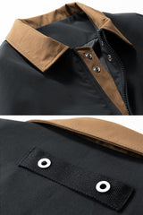 US Heritage Wasser- und Winddichte Pilotjacke für Herren – Robuste Outdoor-Jacke mit Stil