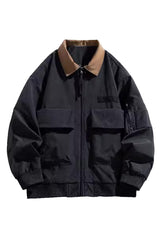 US Heritage Wasser- und Winddichte Pilotjacke für Herren – Robuste Outdoor-Jacke mit Stil