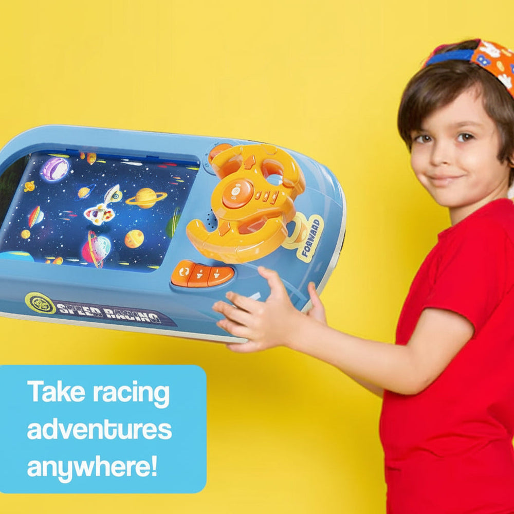 Racing Game Console Interactive Steering Wheel Toy