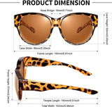 Cat-Eye Sunglasses – Polarized UV400 Lenses, Lightweight Frame & 9 Colors