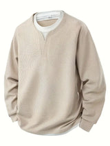 **Wilbert™ Layered Look Long Sleeve Shirt for Everyday Wear - Stylish & Comfortable**