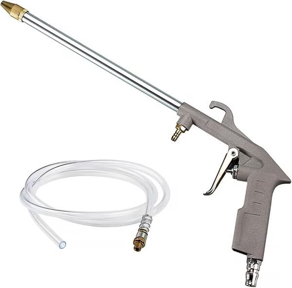Optimized Product Title: **Druckluftpistole mit langem Düsenrohr – Ideal zur Reinigung schwer zugänglicher Stellen | Hochleistungs-Luftkompressor-Zubehör** 

This title includes relevant keywords for better visibility on Google Shopping while clearly desc