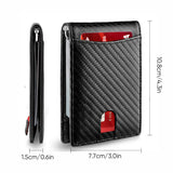 Kalsten | Theft-proof magnetic card holder made of genuine leather