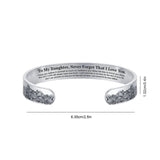 BowLift | To My Daughter Proud of You Love Dad Bracelet