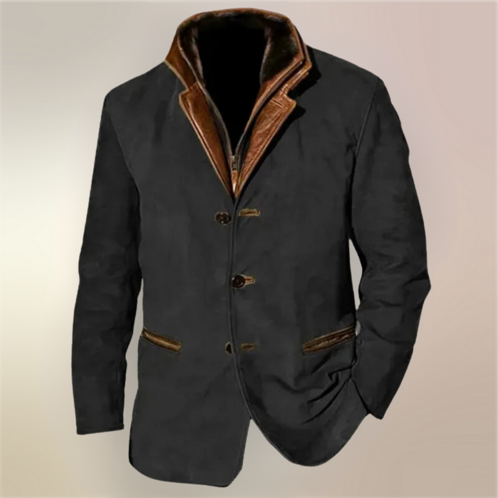 Stefano Vintage Jacket - Classic Retro Style Outerwear for Men