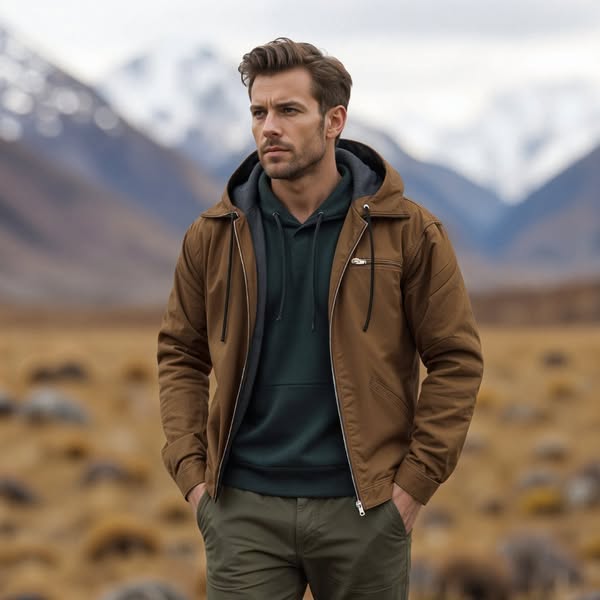 Nikolai™ Klassische Vintage-Jacke für Herren – Stilvolle Retro-Mode im klassischen Design
