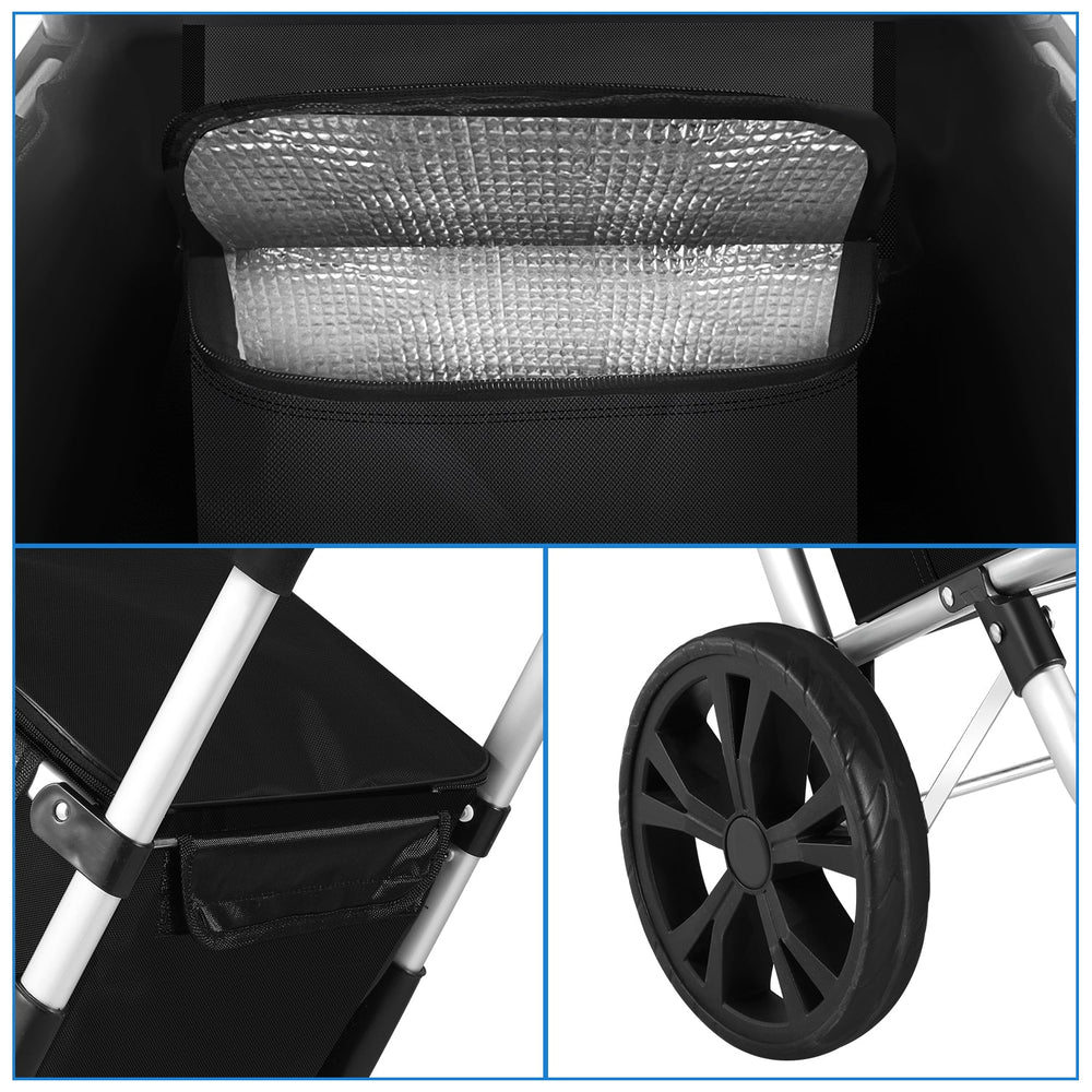 Shopping trolley shopping roller foldable 40L | Kalsten