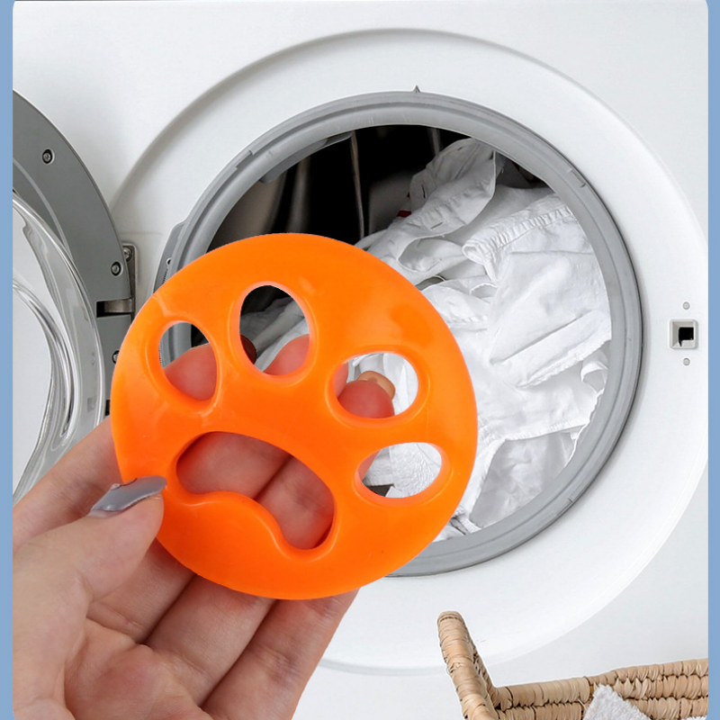 Silicone Pet Hair Remover Discs – Washer & Dryer, Reusable & 4-Pack