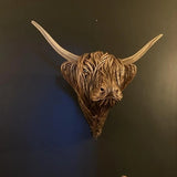 BowLift | Cow Wall Sculpture – Bowie