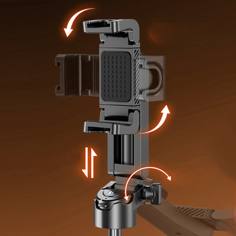 Extendable Selfie Stick – Universal Phone Mount, Portable & Multi-Angle