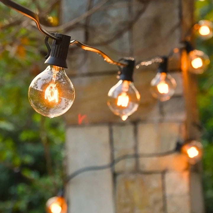 Outdoor LED String Lights – Warm White, IP65 Waterproof & 15/30 m Length