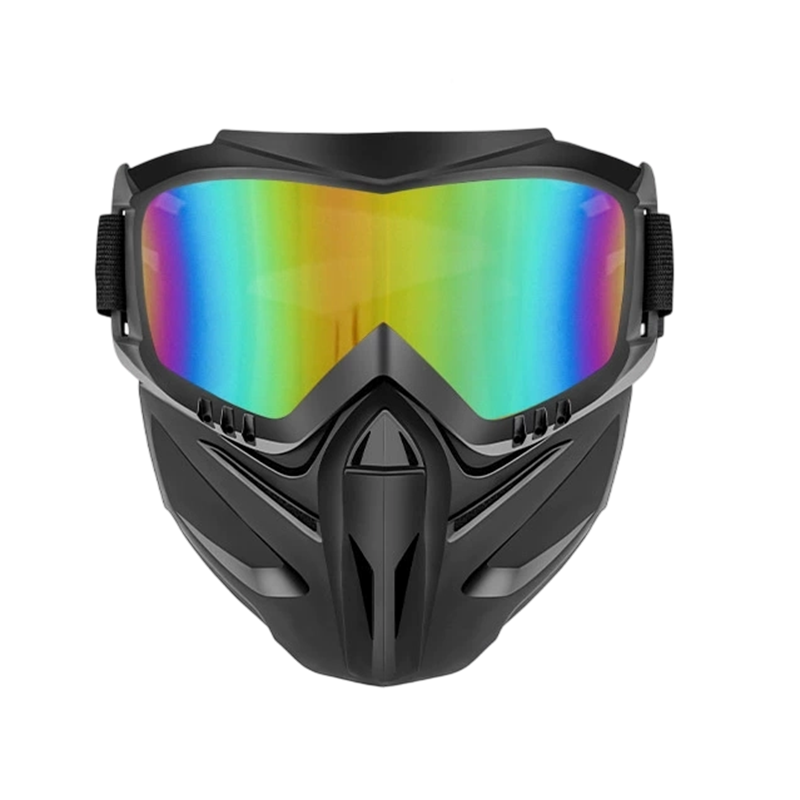 Multifunctional Face Shield – Polycarbonate, Detachable Goggles & Anti-Fog Vents