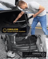 Cordless Car Vacuum Cleaner – 120W 9000Pa, USB-C Rechargeable & Lightweight