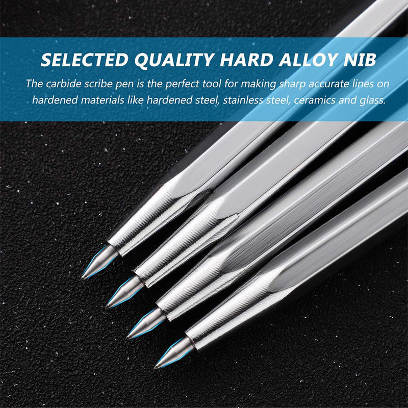 Tungsten Steel Glass Cutter Pen – 2-Pack for Glass, Tile & Metal Marking