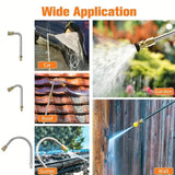 Kalsten | 4000 PSI Telescoping High Pressure Washer Wand Set for Gutter & Roof Drainage & Walls Cleaning