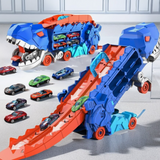 3-in-1 Racing Truck for Kids – T-Rex Transporter