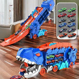 3-in-1 Race Truck for Kids – T-Rex Transporter
