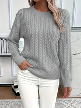 Nadia™ - Lässiger Damen Strickpullover für Freizeit & Alltag – Bequem, Stylisch und Vielseitig