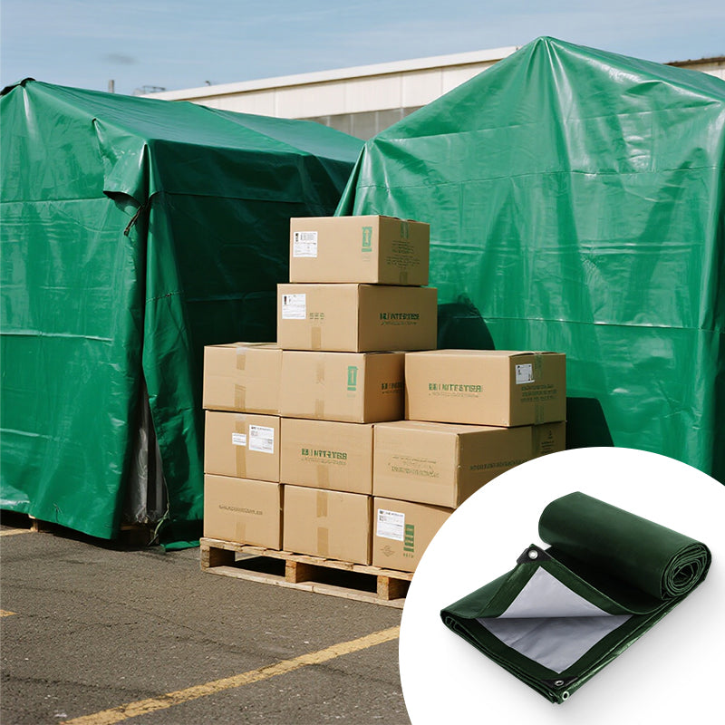 Waterproof Tarp Cover – UV-Resistant, Heat-Sealed Seams & Rustproof Grommets