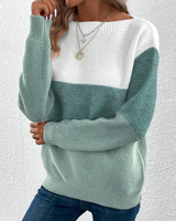 Enhanced Product Title: "Grace Women's Long Sleeve Pullover - Stylish & Comfortable Knit Sweater" 

This title includes relevant keywords and provides more detail about the product, which can help improve visibility and click-through rates on Google Shopp