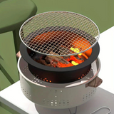 Optimized Product Title: "Tragbarer Holzkohlegrill mit Belüftung, Holzgriffen & Kompaktem Design – Ideal für Camping und Garten" 

This title includes relevant keywords while highlighting key features and potential use cases, making it more appealing for
