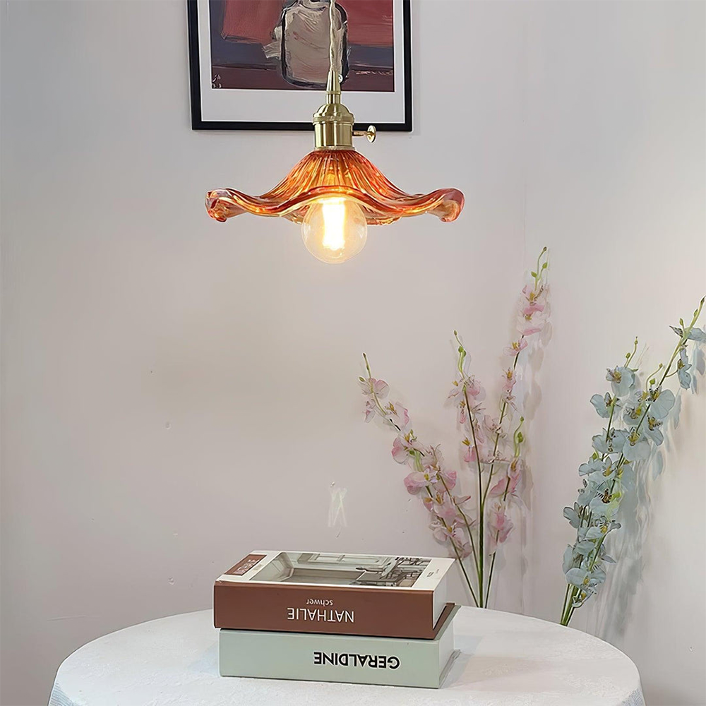 Trendy Hibiscus Flower Pendant Light - FlowerLite