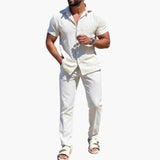 Two-Piece Set – Men's, Short Sleeve Shirt & Pants
