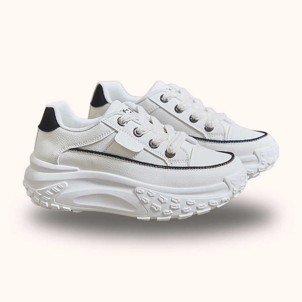 FlexiStep orthopedic shoes in white