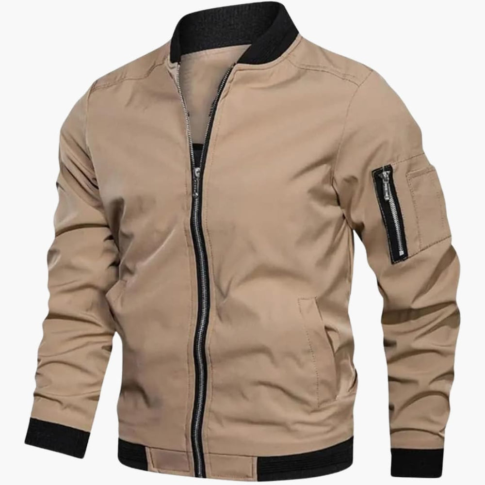 Enhanced Product Title: **Stefan™ Premium Men's Bomber Jacket - Stylish & Versatile Outerwear for All Seasons**