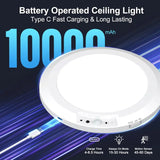 Motion Sensor LED Ceiling Light – Magnetic Mount, 5m Range & USB Rechargeable